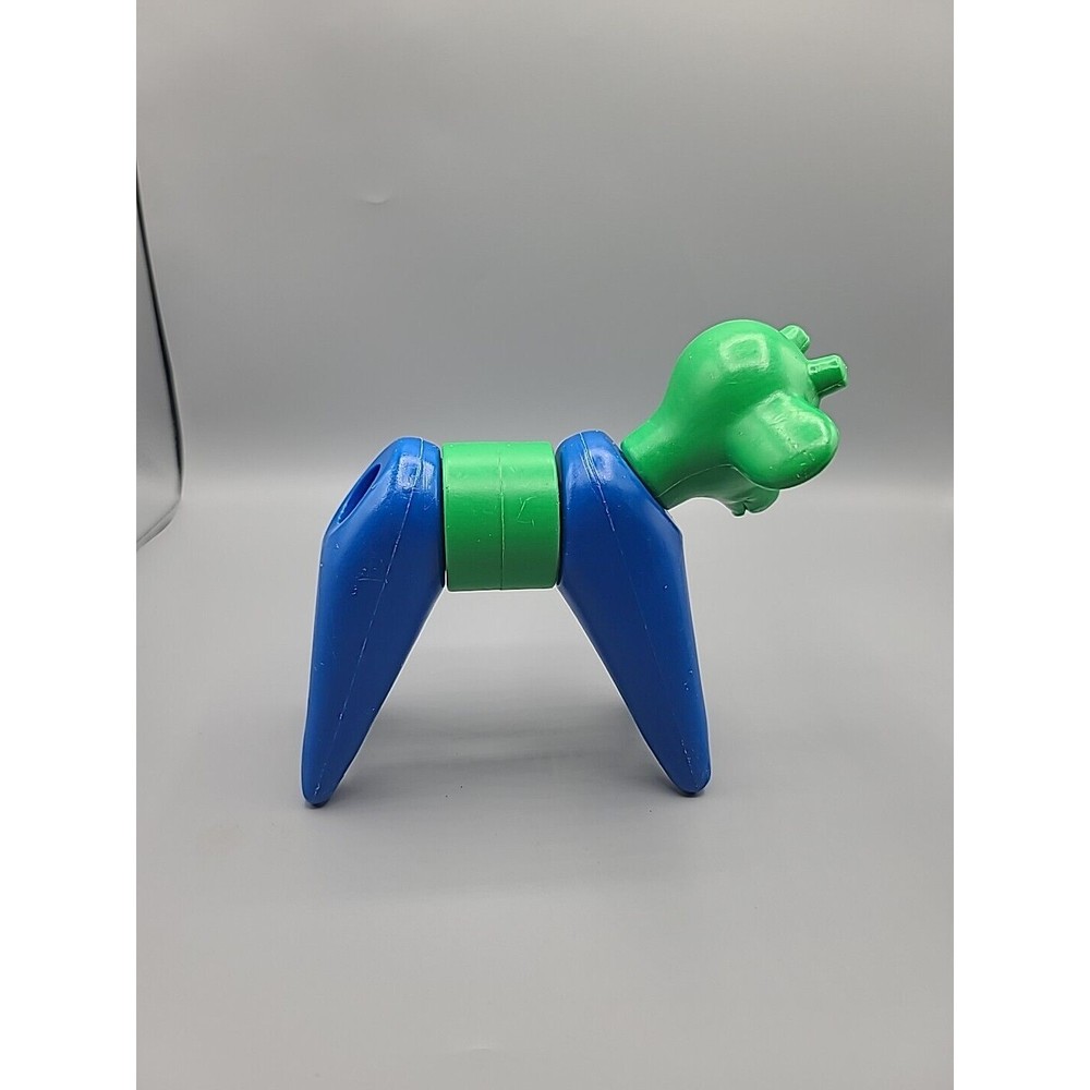 Vintage Tupperware Tupper Toys Zoo It Yourself Animals Elephant Dog Giraffe Head - Picture 11 of 16
